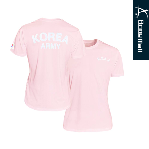 (쿨드라이) ROKA 반팔 티셔츠 PINK